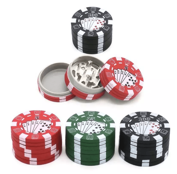 Grinder Poker - Artisanat et Style au Service de vos Herbes