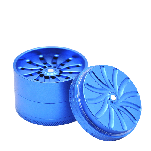 Grinder Aluminium Innovant Sans Dents de Honeypuff