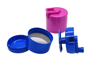 Grinder Innovant en Plastique avec Manivelle - Broyage Efficace des Épices