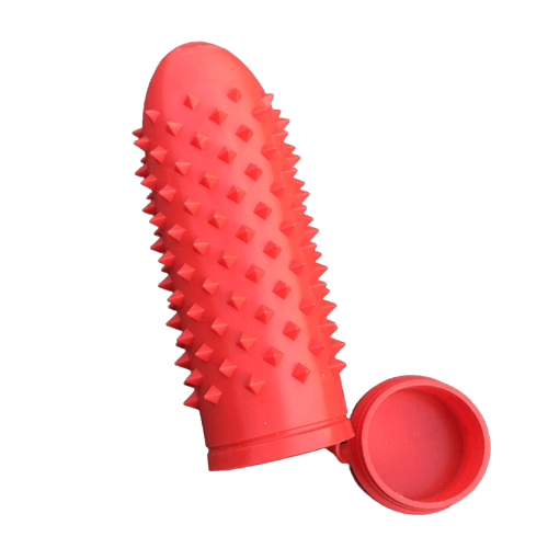 Grinder en Silicone Tube Ultra Léger avec Dents en Forme de Requin