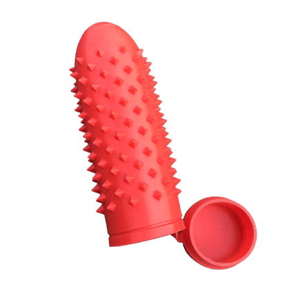 Grinder en Silicone Tube Ultra Léger avec Dents en Forme de Requin