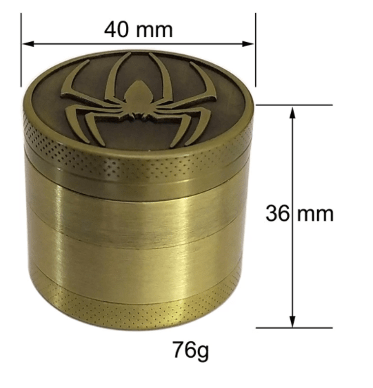 Grinder Métal Spider Man 4 pièces - Design Unique et Performance Optimale