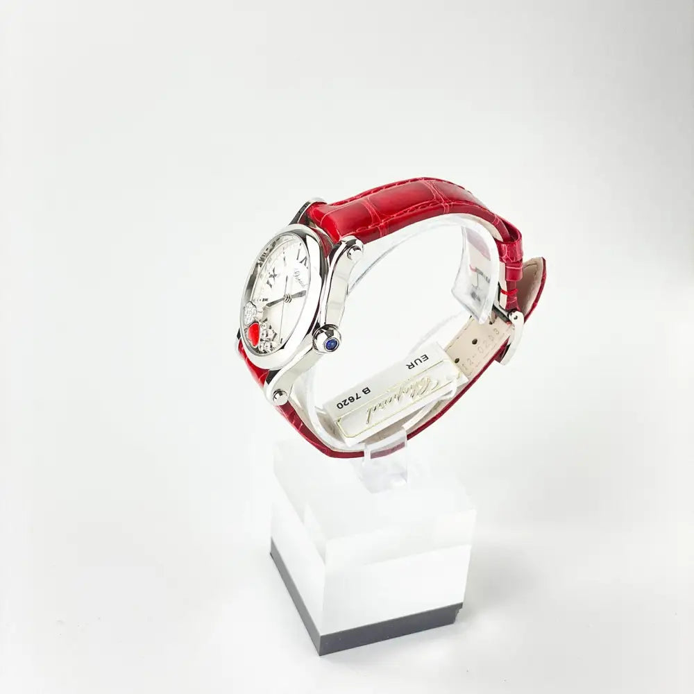 Happy Sports "Happy Hearts" Quartz Weiß 36mm - Passeport Cases