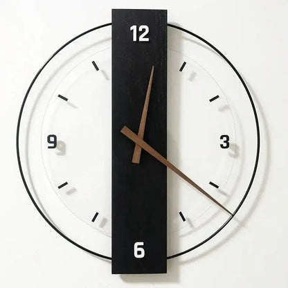 Horloge Bois Chiffres Romains - Style 4 / 40cm