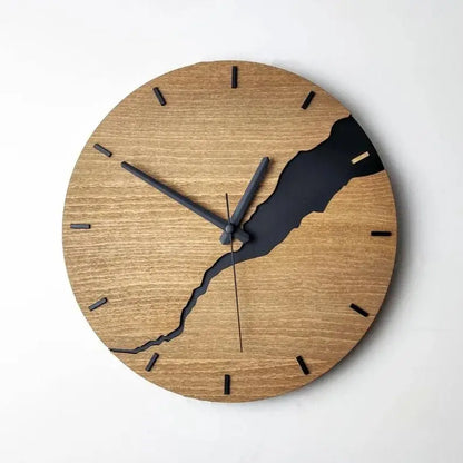 Horloge Bois Design - Style 3 - Horloge Design