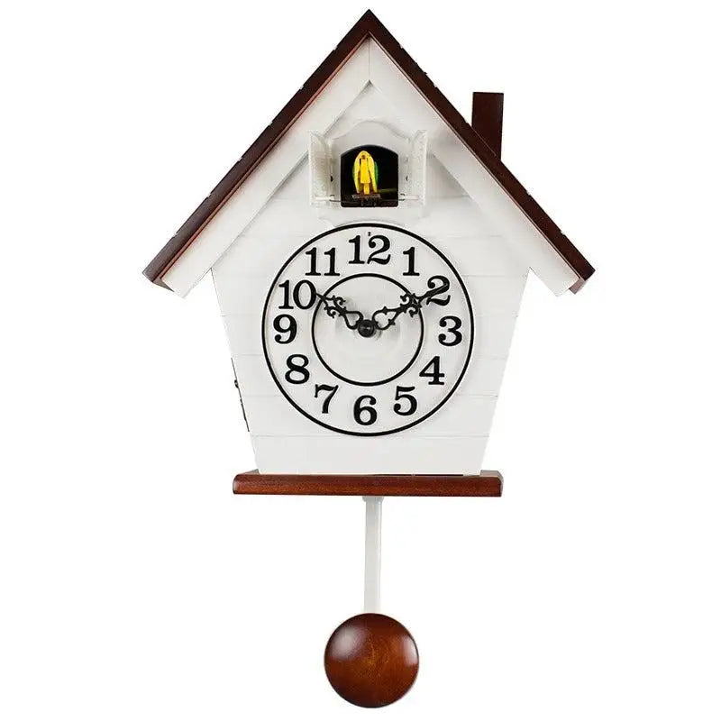 Horloge Coucou Avec Oiseau Qui Sort - Bois / Chiffres classiques