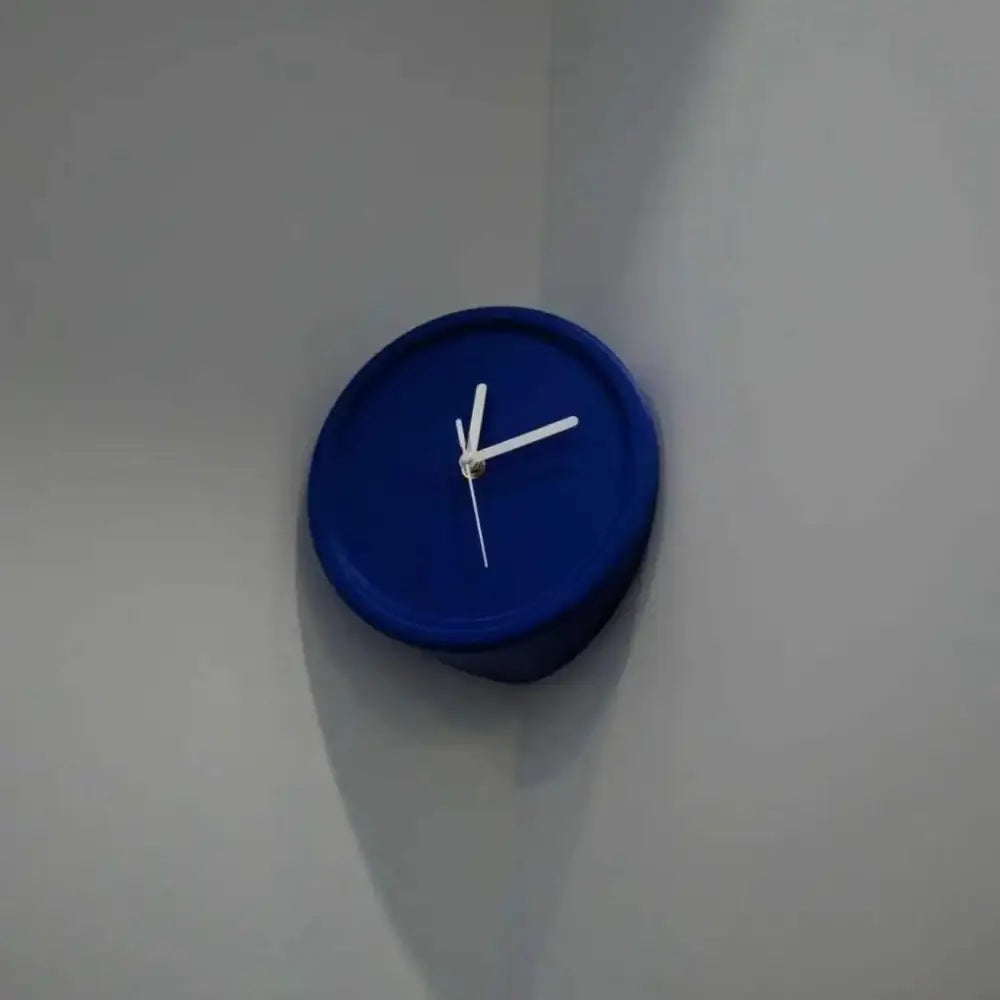 Horloge d’Angle - Bleu foncé