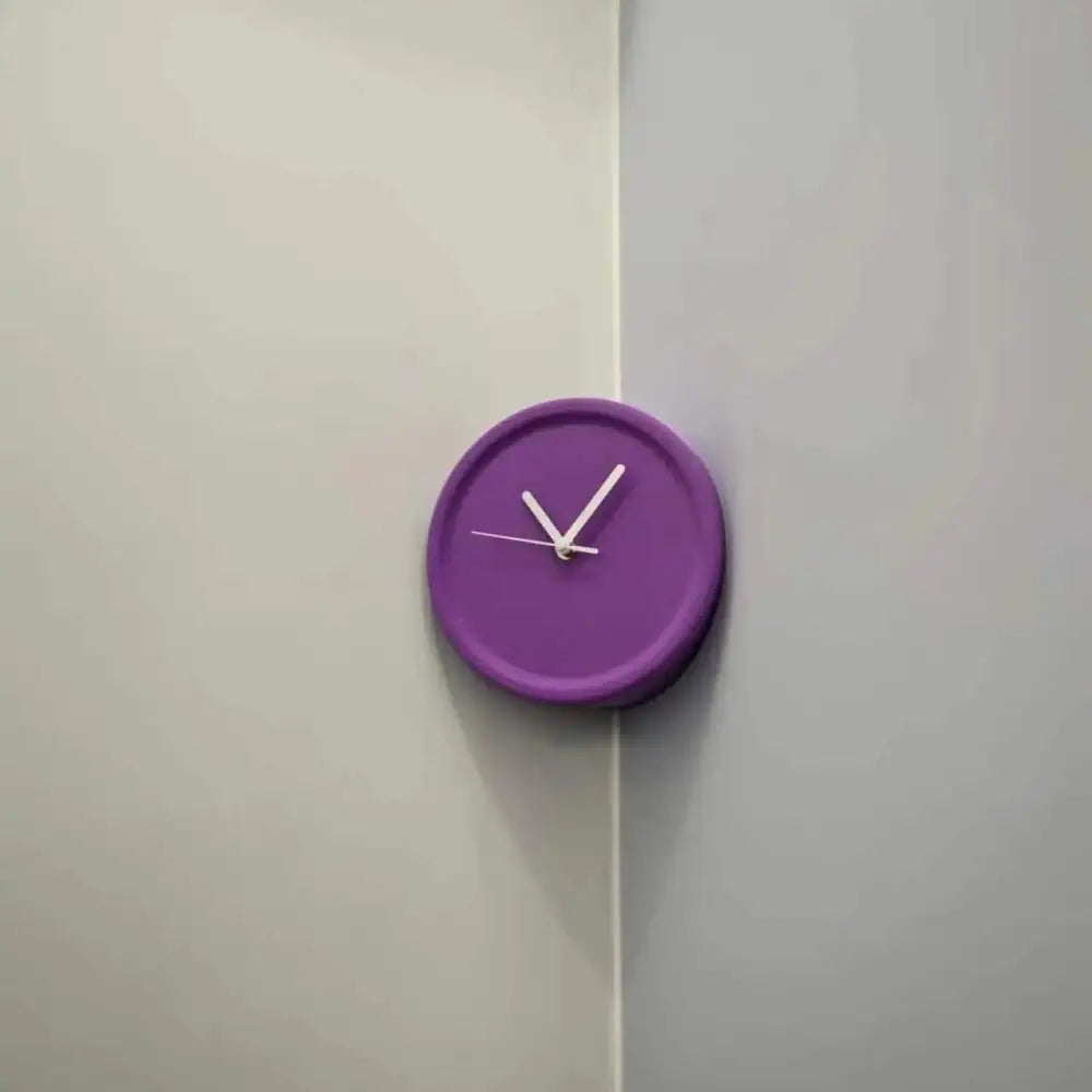 Horloge d’Angle - Violet