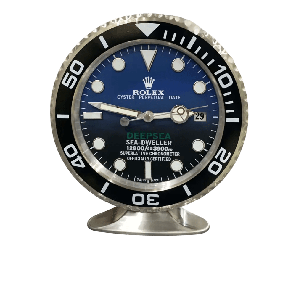 🌊 Horloge de Table Rolex Deepsea - Passeport Cases