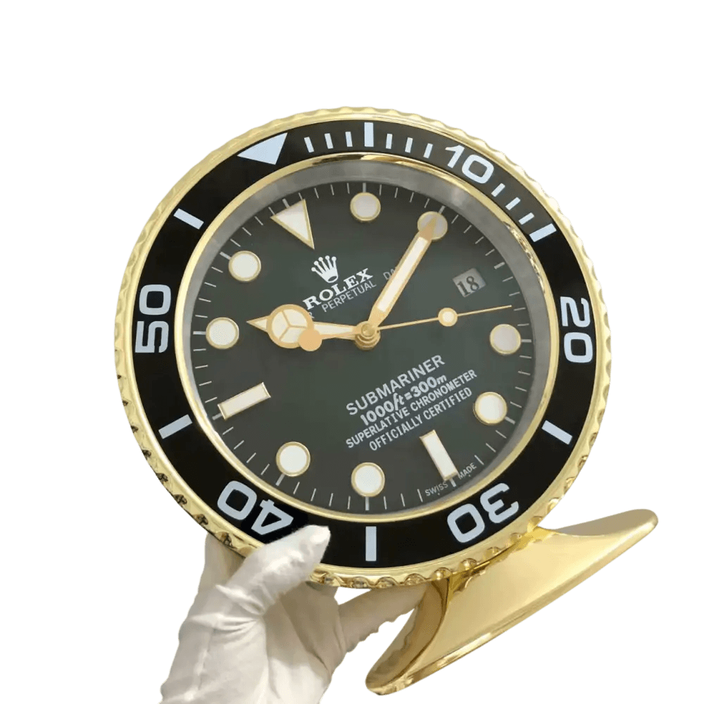 Horloge de table Rolex Submariner - Passeport Cases