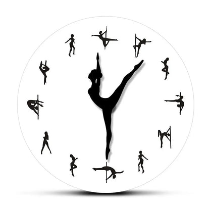 Horloge Design Danse - Sans cadran - Horloge Tête de Mort