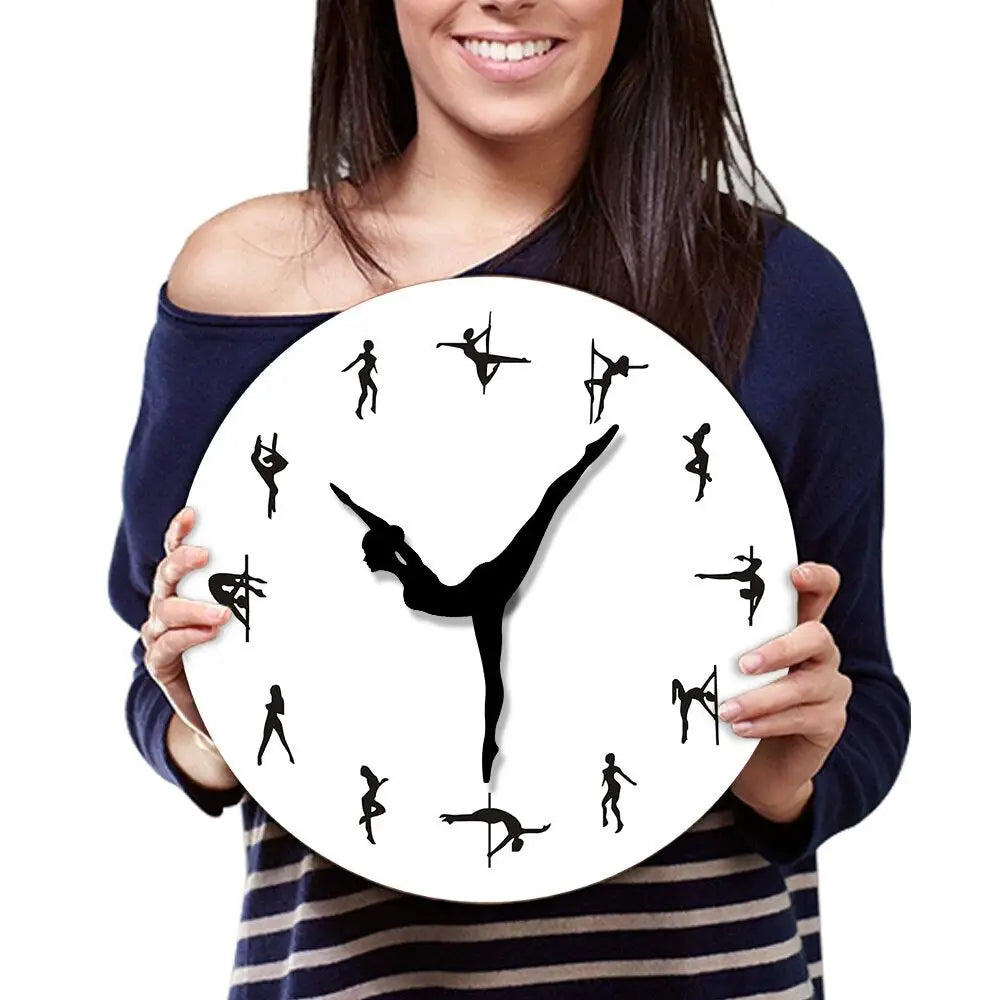 Horloge Design Danse - Horloge Tête de Mort