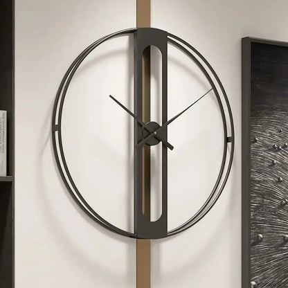 Horloge Design - Noir / 50cm