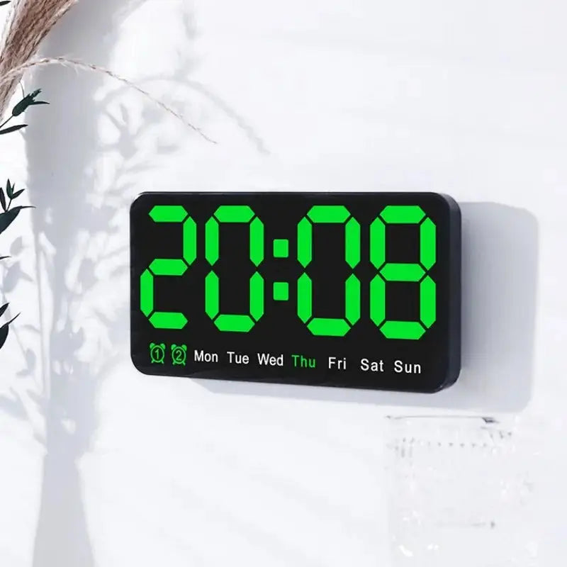 Horloge Digitale - Vert