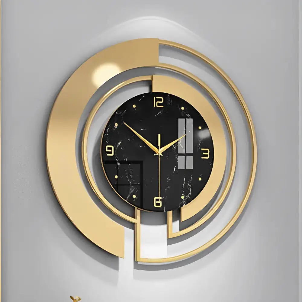 Horloge Dorée Design