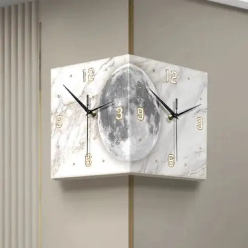 Horloge Double Face Lune