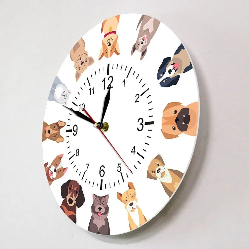 Horloge Enfant Chien - Horloge Enfant