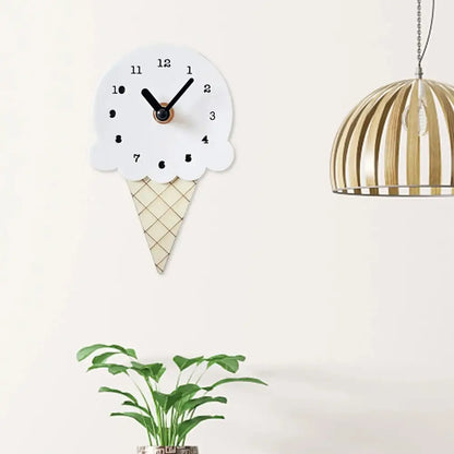 Horloge Enfant Glace - Blanc