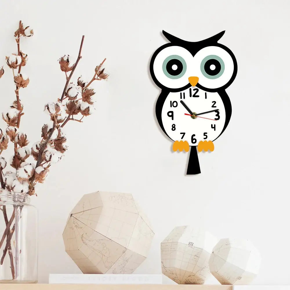 Horloge Enfant Hibou - Horloge Enfant