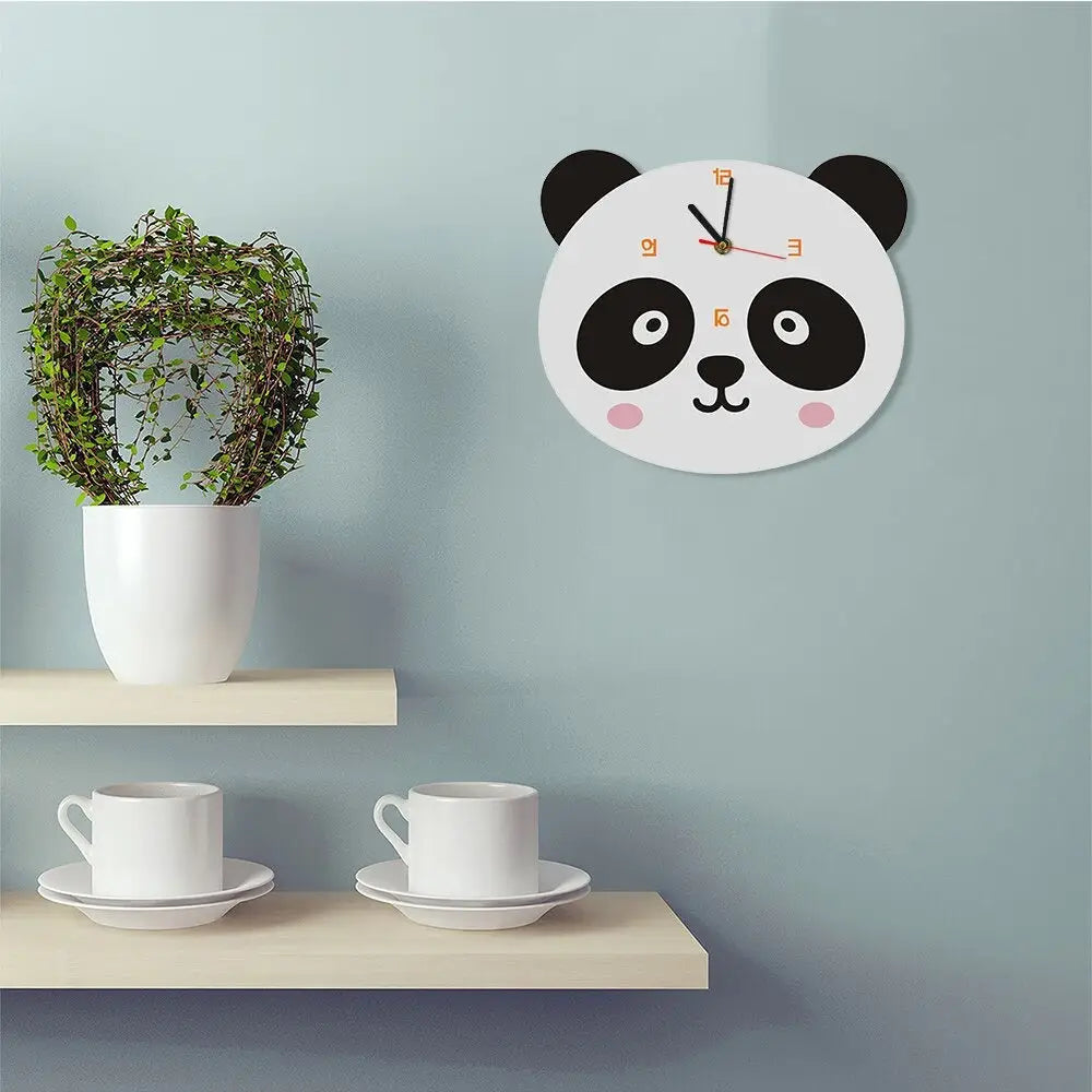 Horloge Enfant Panda - Horloge Cuisine