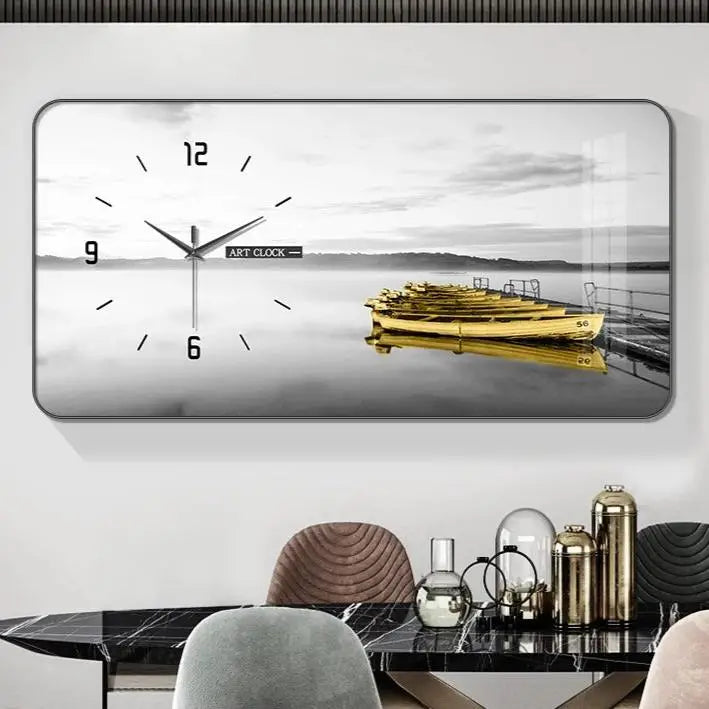 Horloge Grand Format - Design 2 / 60x30cm