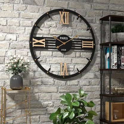 Horloge Industrielle Murale