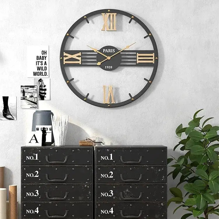 Horloge Industrielle Murale