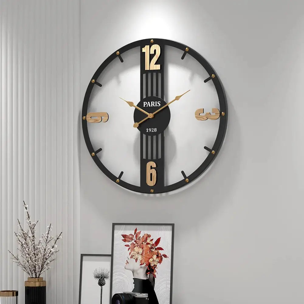 Horloge Industrielle Murale - Classique / 40cm