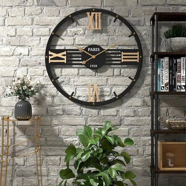 Horloge Industrielle Murale - Romain / 40cm