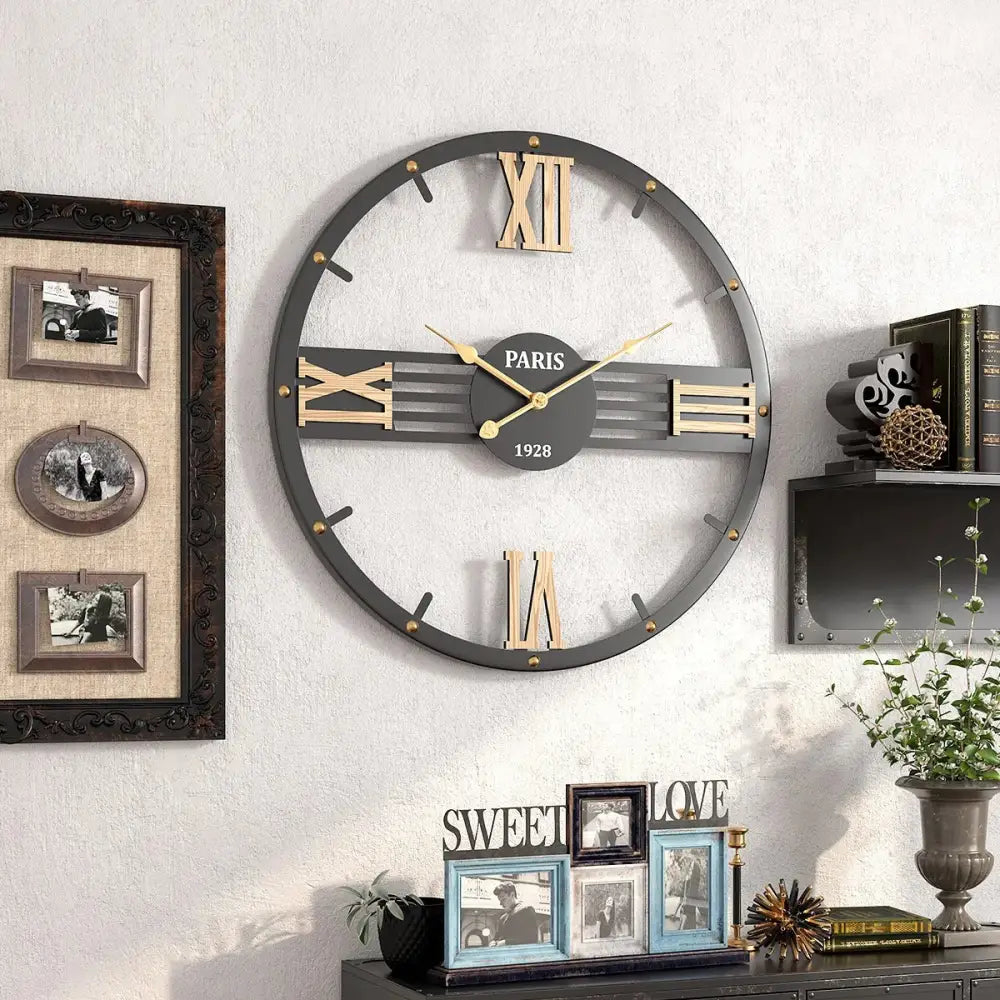 Horloge Industrielle Murale