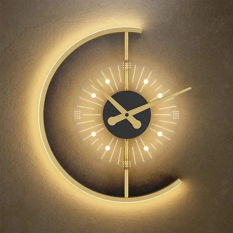 Horloge Led Murale Design