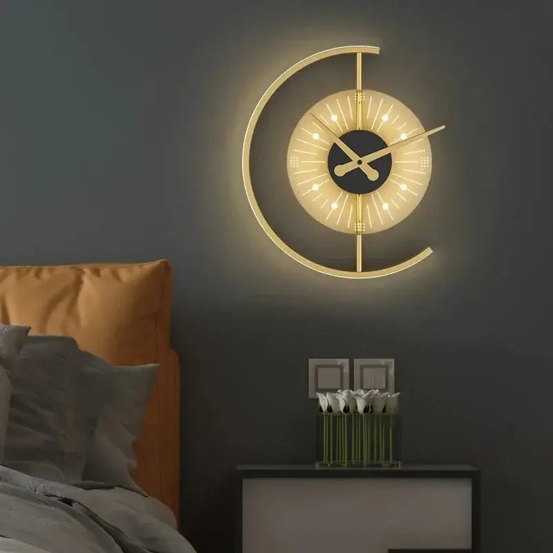 Horloge Led Murale Design