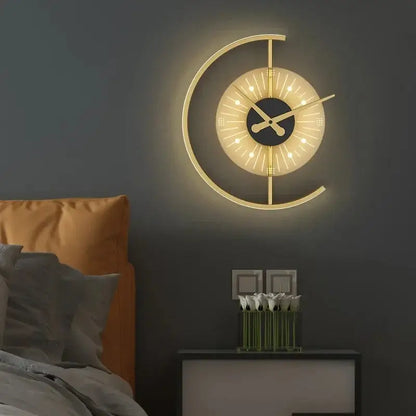 Horloge Led Murale Design