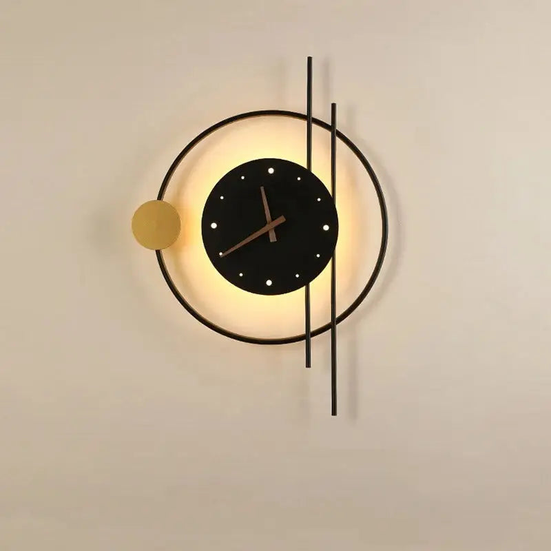 Horloge Lumineuse La Nuit - Noir