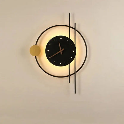 Horloge Lumineuse La Nuit - Noir