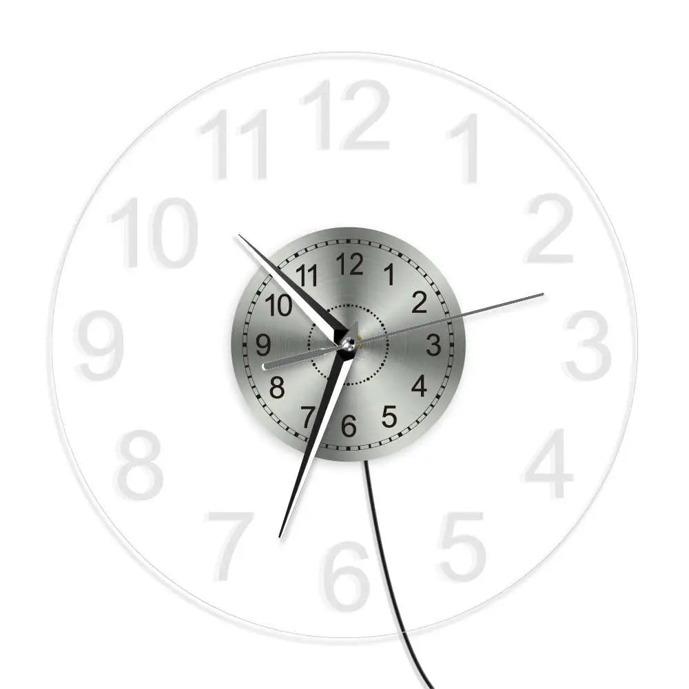 Horloge Lumineuse Led