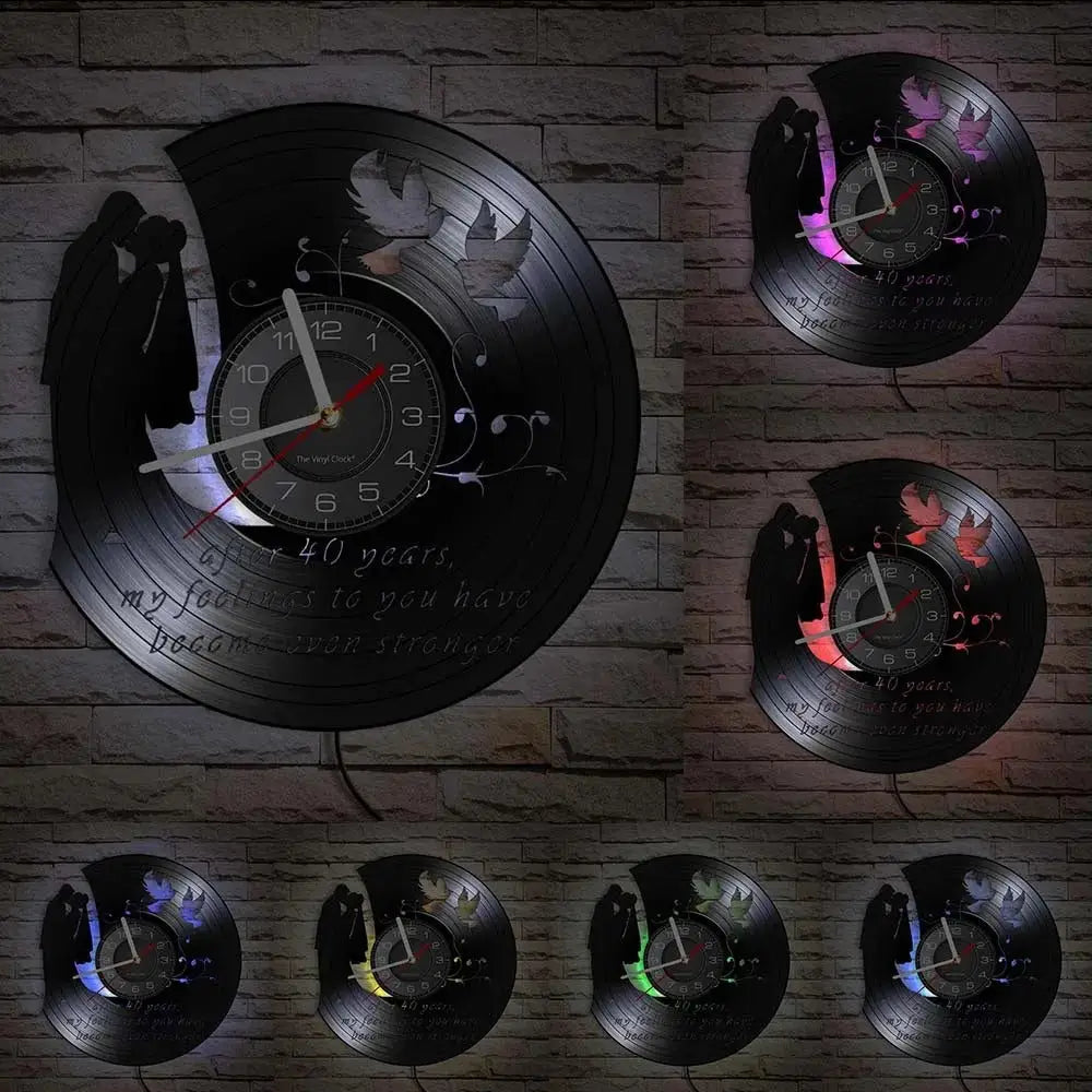 Horloge Mariage - Style 2 / Avec led