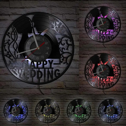 Horloge Mariage - Style 4 / Avec led