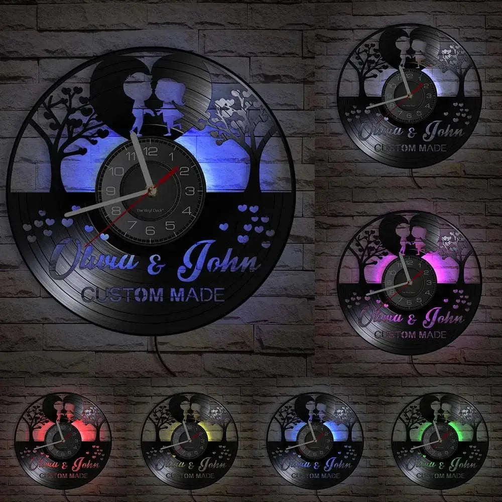 Horloge Mariage - Style 9 / Avec led