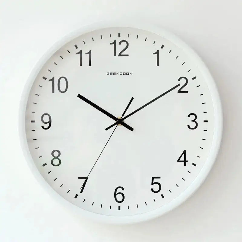 Horloge Moderne Murale - Blanc / Classique