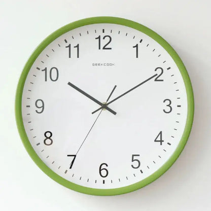 Horloge Moderne Murale - Vert / Classique