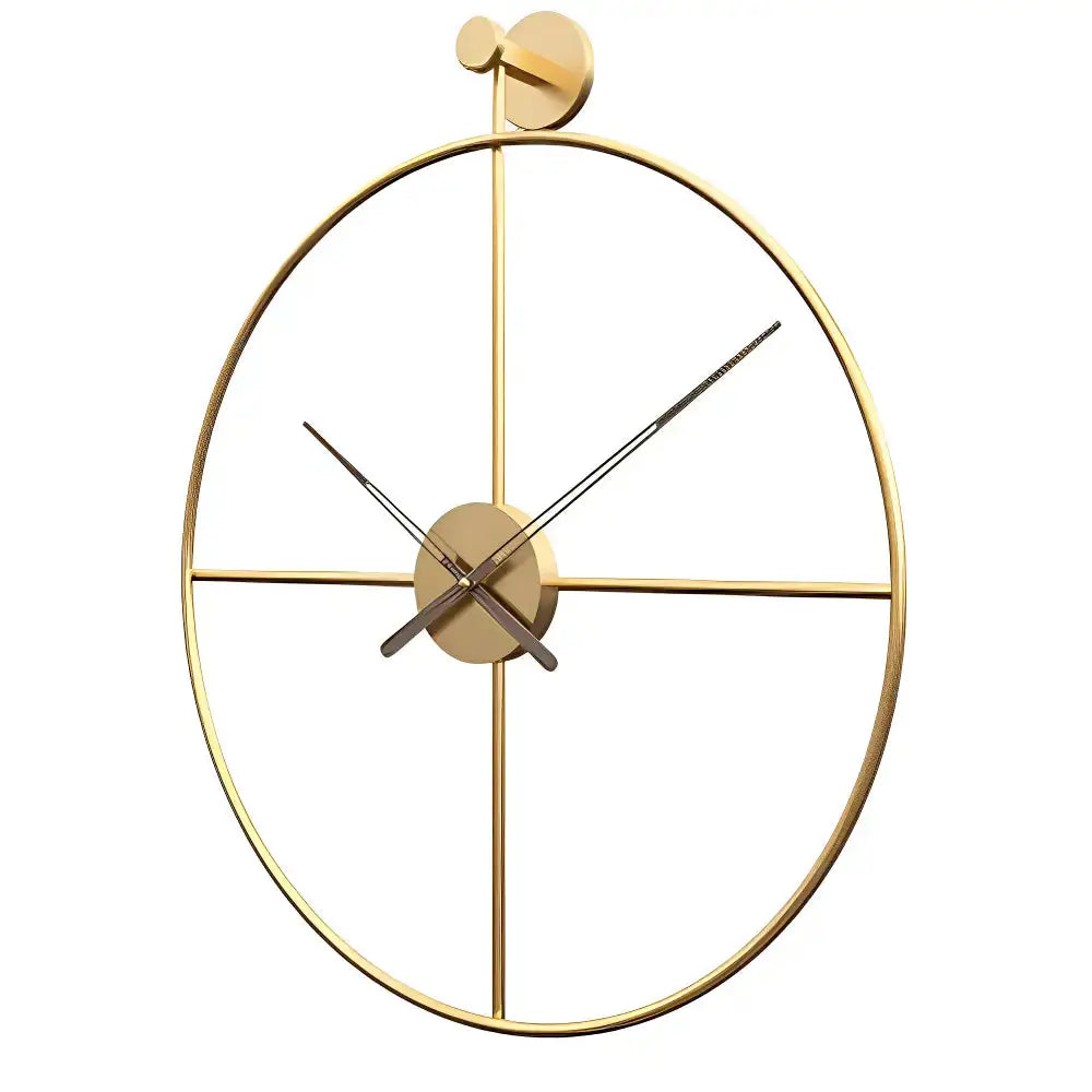 Horloge Moderne - Or / 50cm