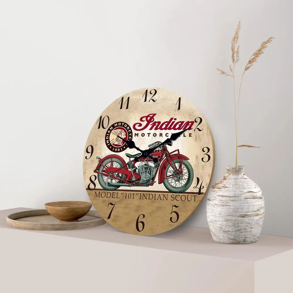 Horloge Moto - 30cm