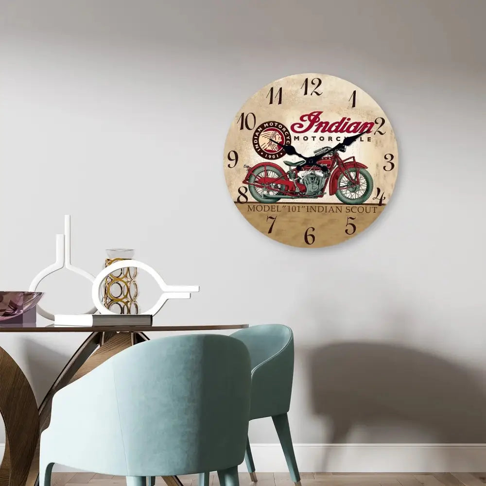 Horloge Moto - 35cm