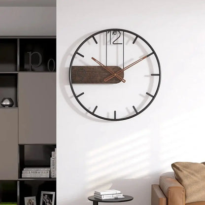 Horloge Mural en Fer