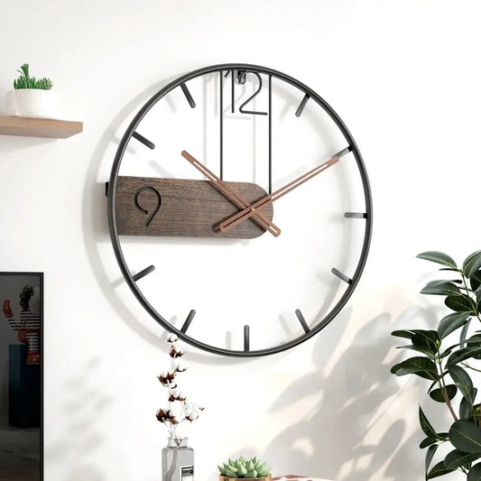 Horloge Mural en Fer