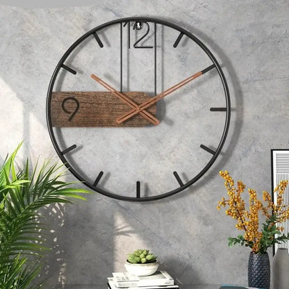 Horloge Mural en Fer