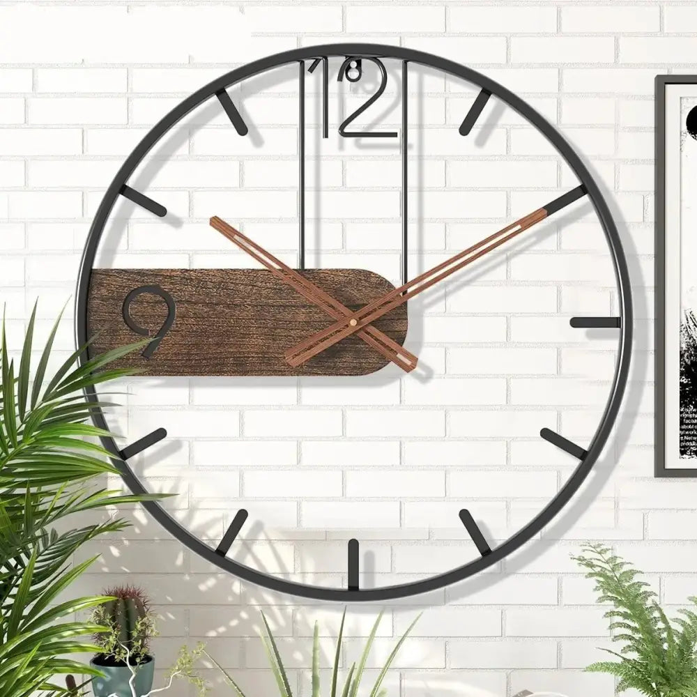 Horloge Mural en Fer