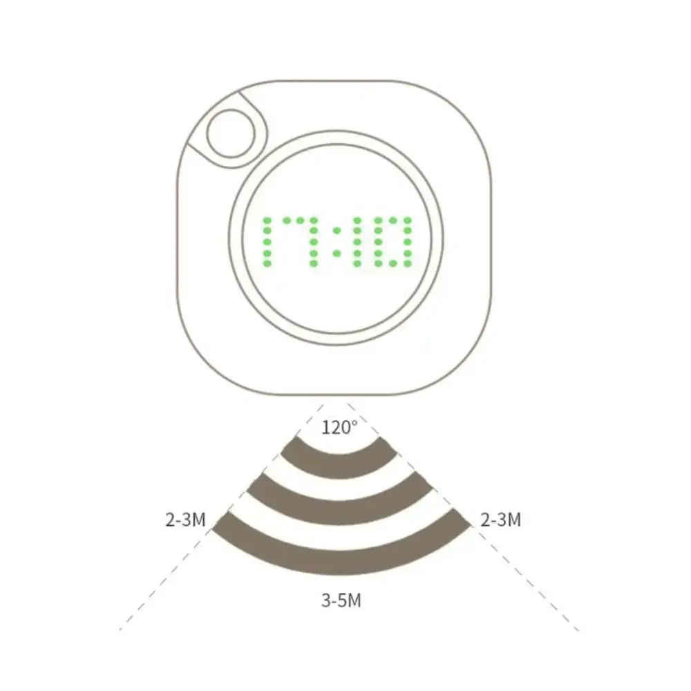 Horloge Murale à Détecteur de Mouvement - Horloges murales