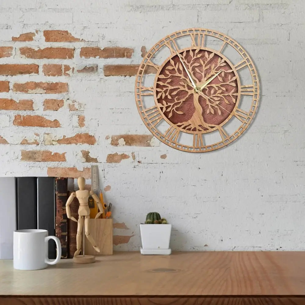 Horloge Murale Arbre de Vie - Horloge Originale